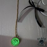 گردنبند شب تاب طرح مامان